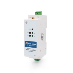 Din-Rail RS485 to WIFI and Ethernet Server Converter with Modbus RTU